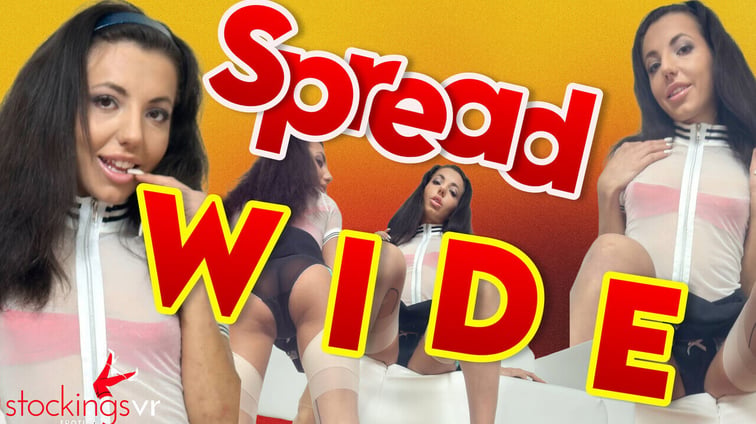 Spread Wide XXX RATED Mitzi X StockingsVR vr porn video