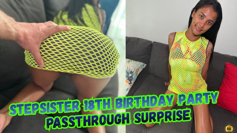 Stepsister’s 18th Birthday Party Surprise [Passthrough] Fon Harper AsianSexVR Passthrough vr porn video