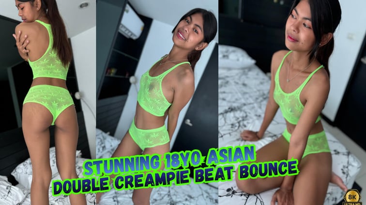 Stunning 18yo Asian Double Creampie [VR PMV] Maya Carter AsianSexVR vr porn video