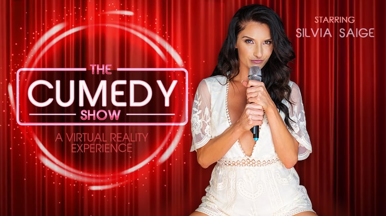 The Cumedy Show - Hardcore Humor Silvia Saige VR Bangers vr porn video