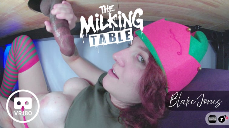 The Milking Table Blake Jones and Shaundam Blake Jones FBOMB VR vr porn video