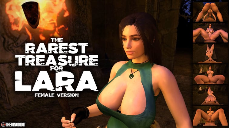 The Rarest Treasure for Lara (Female Version) (A XXX Parody)  TheDinoDidIt vr porn video
