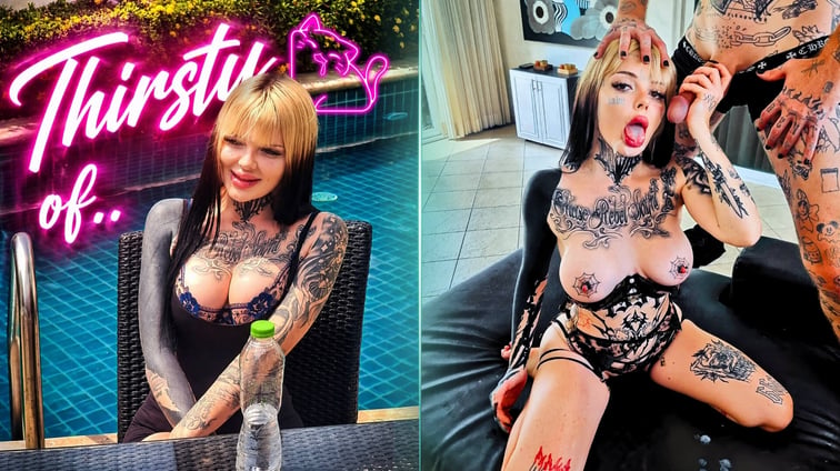 Thirsty Inked Street Slut Tricked Into Hardcore VR Casting Couch Fuck Maddison Ink VR Originals vr porn video