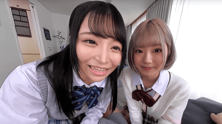 Twin Beauties Target My Nipples Pt.1 Nonoka Sato, Rurucha SOD Harem vr porn video