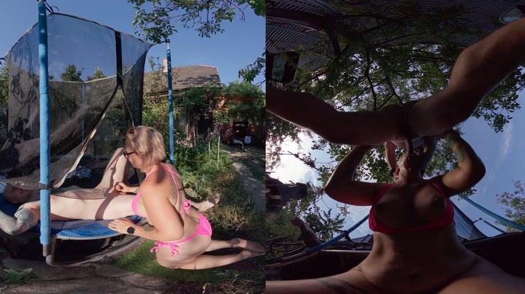 Two Guys. One Me. Let the Fun Begin Vexxy Bliss Vexxy Bliss vr porn video