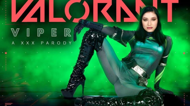 Valorant: Viper A XXX Parody Raven Lane VRCosplayX vr porn video