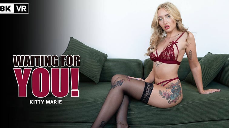 Waiting For You - Kitty Marie Kitty Marie WankitNowVR vr porn video