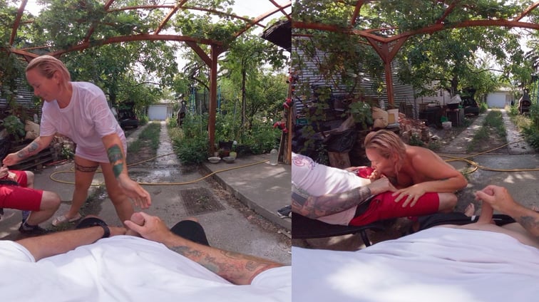 Watering, With a Twist Vexxy Bliss Vexxy Bliss vr porn video