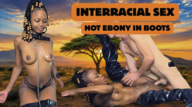 White Guy Claims His Black Pet Sharon LustWorld vr porn video