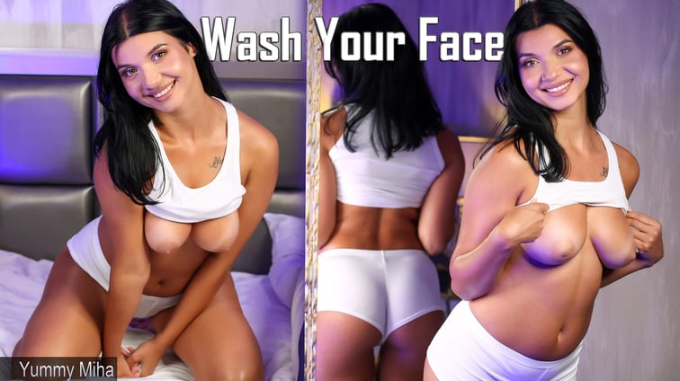Yummy Miha - Wash Your Face Yummy Miha immerSex vr porn video