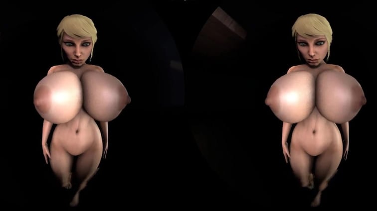Trishka VR Breast Expansion - Huge Tits Bounce and Grow  sfmvr.tumblr vr porn video