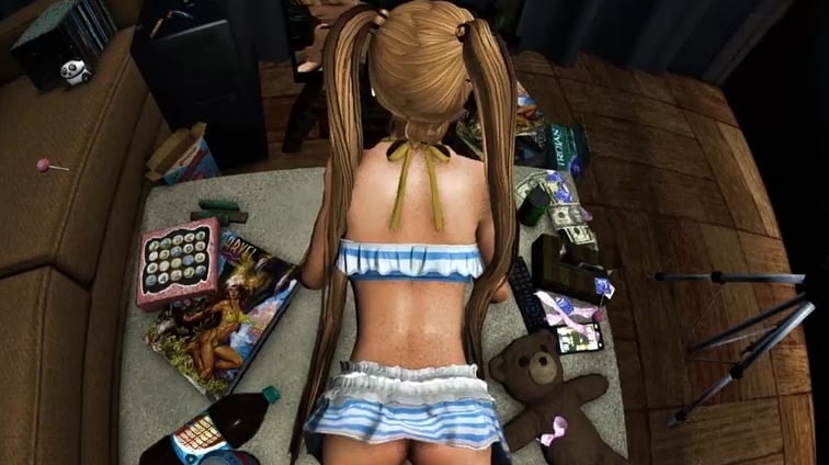 Dead Or Alive - Marie Rose Taken from Behind (A XXX Parody)  Lewd FRAGGY vr porn video
