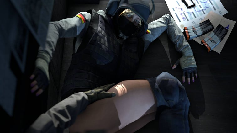 IQ Asked You To Watch Her Back (A XXX Parody) IQ CGI DarkDreams vr porn video