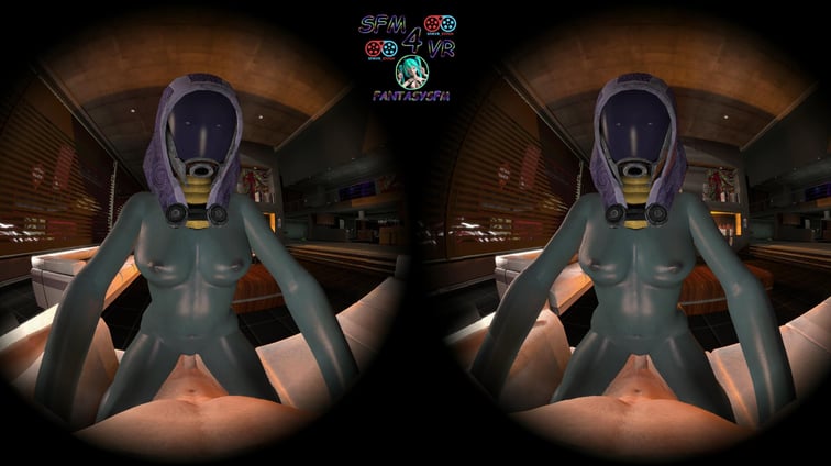 Mass Effect Tali cowgirl (A XXX Parody) Tali'Zorah nar Rayya FantasySFM vr porn video