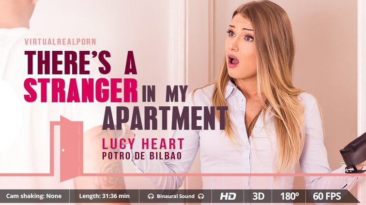 There's A Stranger In My Apartment - Fucking A Russian Blonde Lucy Heart Virtual Real Porn vr porn video