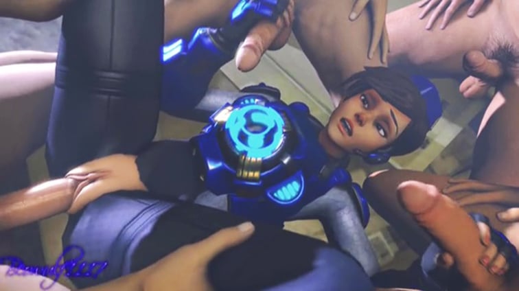 Overwatch - Tracer's Loving The Attention (A XXX Parody) Tracer DarkDreams vr porn video