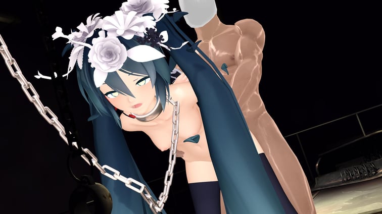 Vocaloid - Hatsune Miku Dungeon Doggy (A XXX Parody) hatsune miku Lewd FRAGGY vr porn video