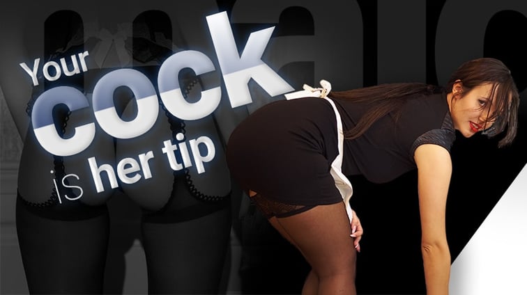Your Cock Is Her Tip - Nice Ass Waitress Miss K VR Conk vr porn video