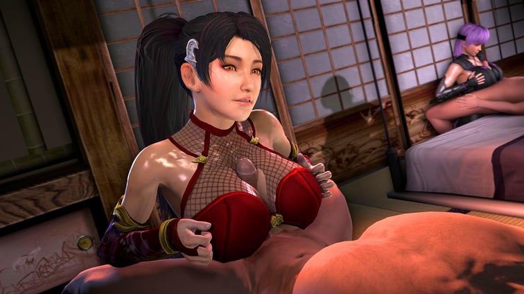 Dead or Alive - Momiji and Ayane in, "Tea For Two" (A XXX Parody) Ayane, Momiji DarkDreams vr porn video