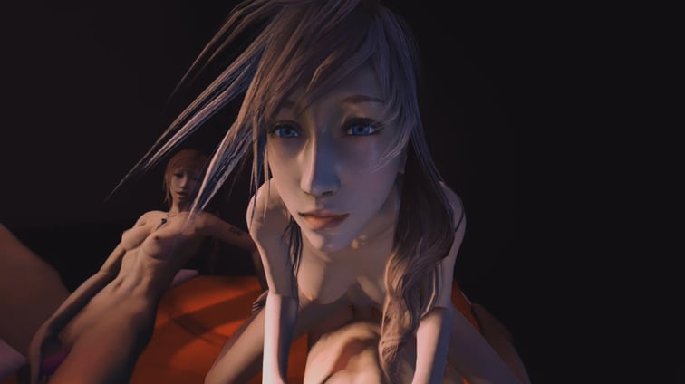 Final Fantasy - Lightning and Serah Double Team You - Part 2 (A XXX Parody) Serah, Lightning DarkDreams vr porn video