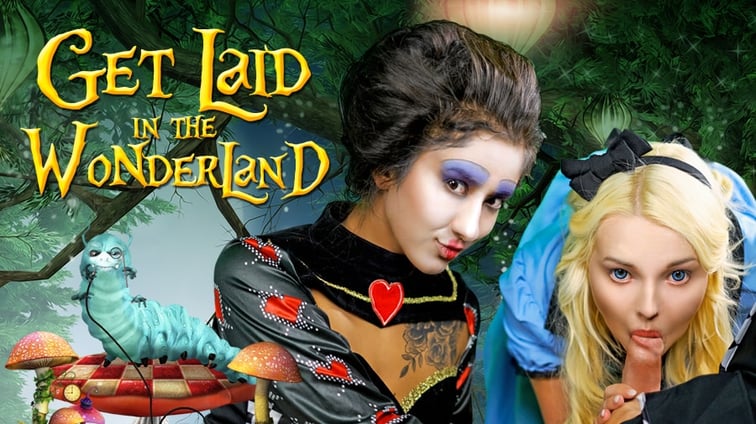 Get Laid In The Wonderland - Sexy Alice Cosplay Darcia Lee, Lovita Fate VR Conk vr porn video