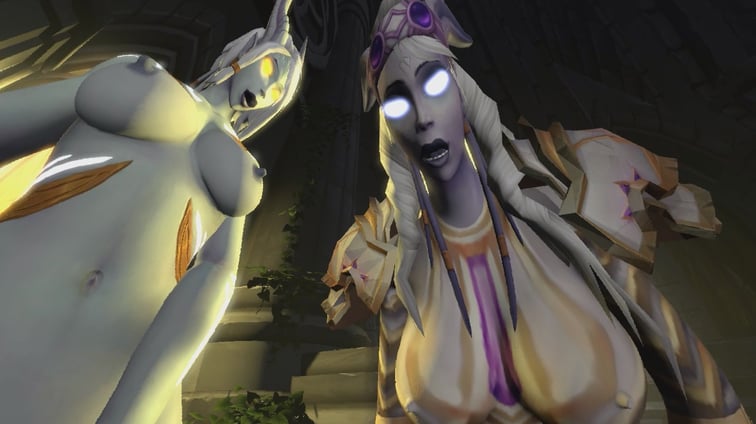 [Futa] [Taker POV] Draenei Fuck You on Altar Warcraft (A XXX Parody)  itsMorti vr porn video