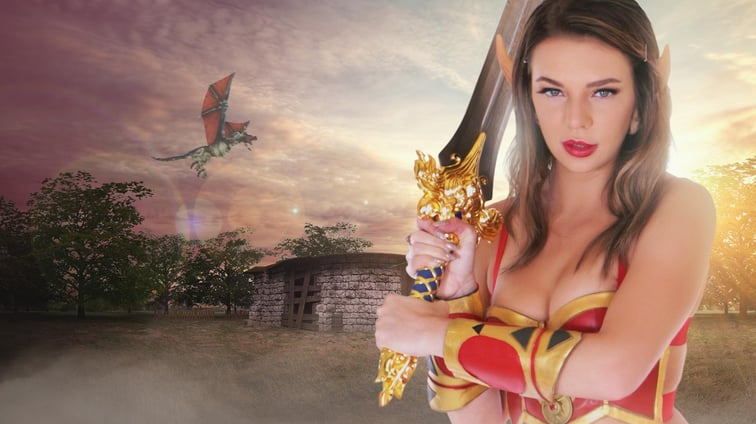 The Crimson Crusade - The Holy Whore Tiffany Watson WhorecraftVR vr porn video