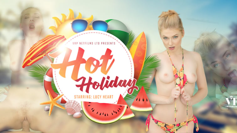 Hot Holiday - Blonde Babe Lucy Heart Lucy Heart VRPFilms vr porn video