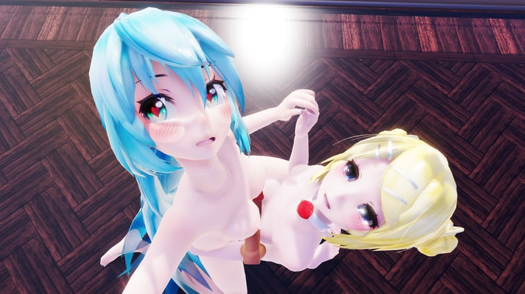 Vocaloid - Miku & Rin Double Treatment (A XXX Parody) hatsune miku, Rin Lewd FRAGGY vr porn video