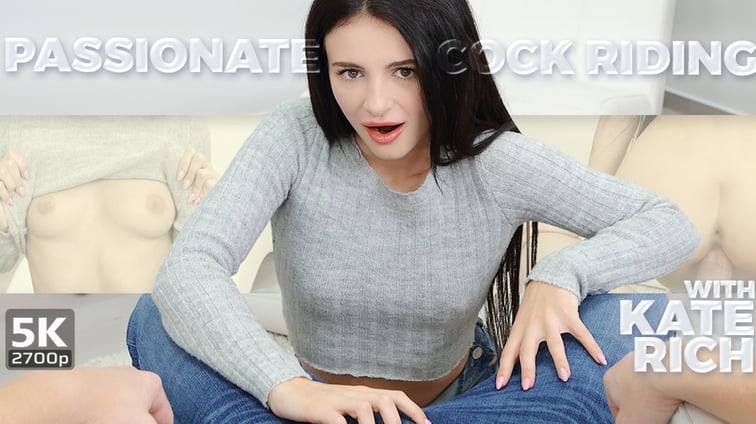 Passionate Cock Riding - Thin Teen Fuck Kate Rich TmwVRnet vr porn video