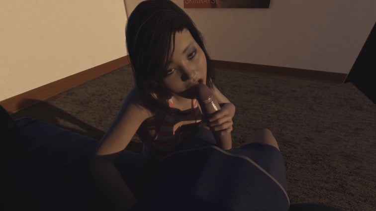 Sweetie's Revenge POV (CGI Ray-traced fellatrix)  SkinRays vr porn video