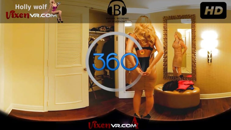 Group Dressing Room Holly Wolf VixenVR vr porn video