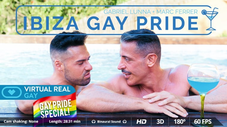 [Gay] Ibiza Gay Pride Gabriel Lunna, Marc Ferrer VirtualRealGay vr porn video