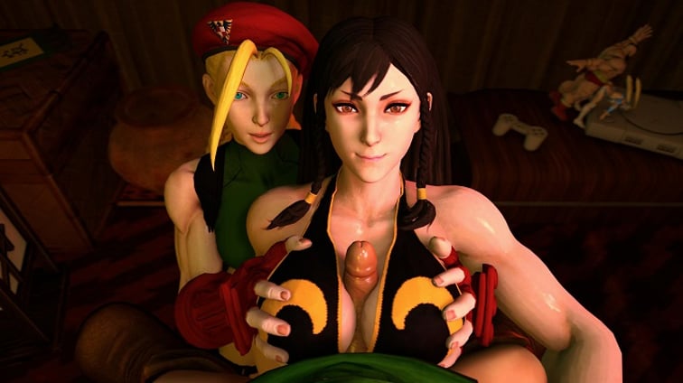 Street Fighter - Endurance Training Involves Boobs (A XXX Parody) Cammy White, Chun li DarkDreams vr porn video