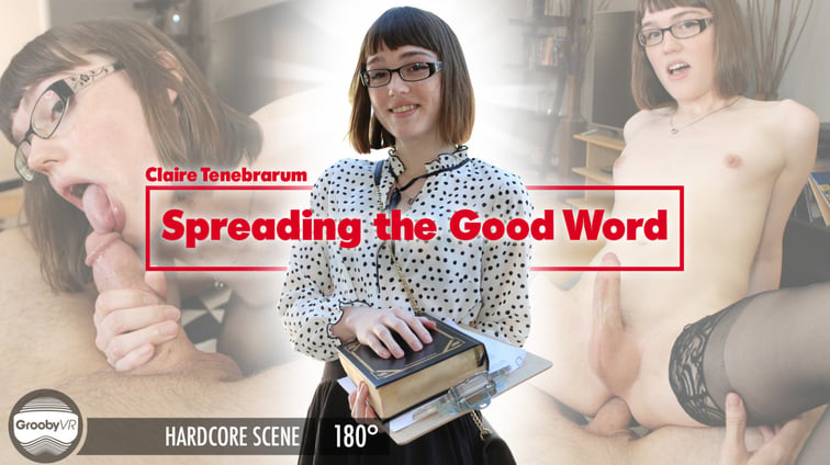 [Trans] Spreading The Good Word! Claire Tenebrarum GroobyVR vr porn video