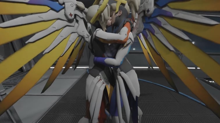 Who told Mercy to go fuck herself? [Overwatch] (A XXX Parody) Mercy VRAnimeTed vr porn video