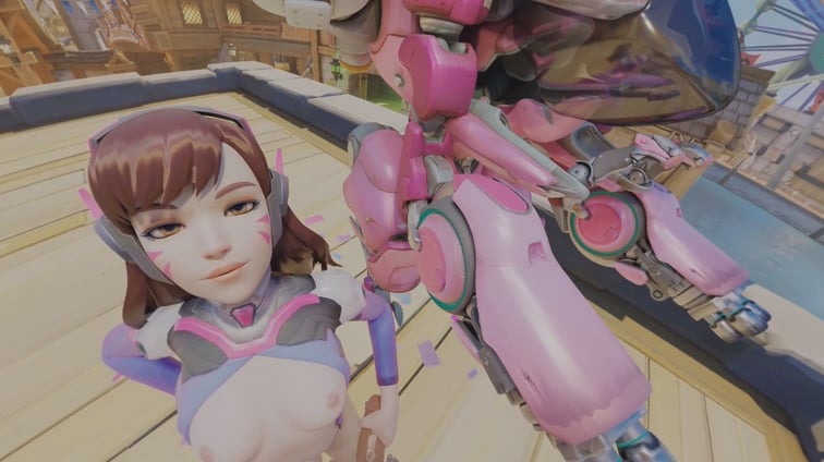 Dva - Handjob at the park (A XXX Parody) dva RapidBananaCannon vr porn video