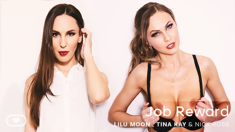 Job Reward Lilu Moon, Tina Kay Virtual Real Porn vr porn video