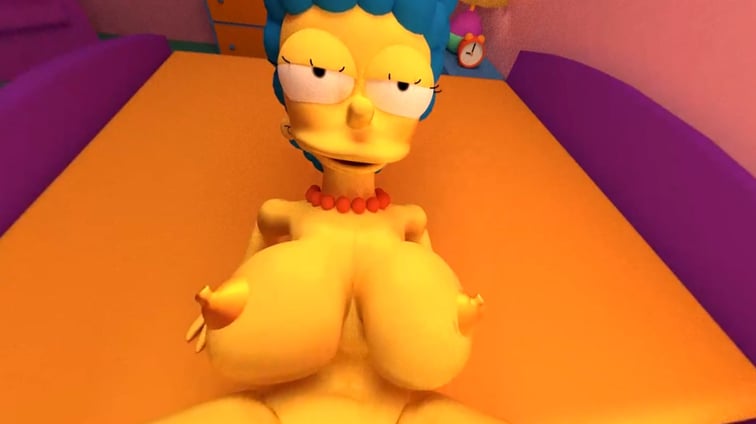 Simpsons Porn - Marge missionary pounding (A XXX Parody)  BaiMudan vr porn video