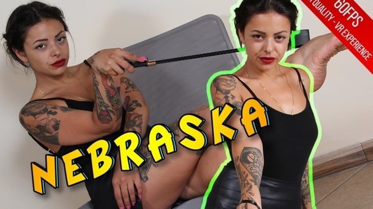 Bossy Nebraska Wants You To Worship Her Bare Sexy Feet Bossy Nebraska VRFootFetish vr porn video