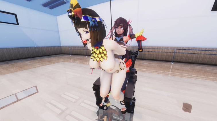 Hukkire Dance Instruction Menasu (A XXX Parody)  SashimiCream vr porn video