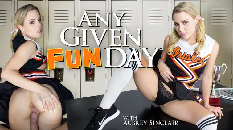 Any Given Funday - Digitally Remastered Aubrey Sinclair WANKZVR vr porn video
