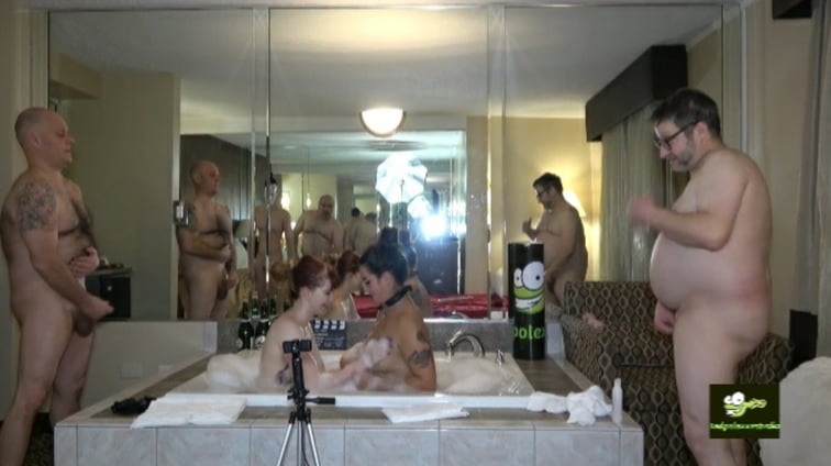 Misty Meaner and Hannah Grace Lesbian Scene With Voyeurs Part 3 of 3 Hannah Grace, Misty Meaner TadPoleXXXStudio vr porn video