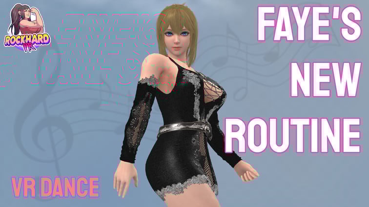 Faye's New Routine VR porn game by RockHardVR