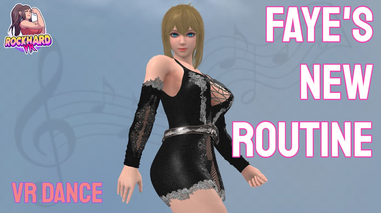 Faye's New Routine VR porn game by RockHardVR