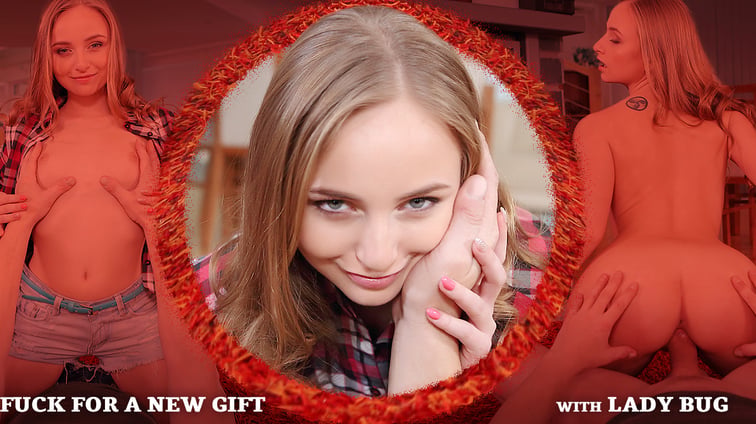 Fuck For A New Gift - Charming Blonde Angel Porno Lady Bug TmwVRnet vr porn video