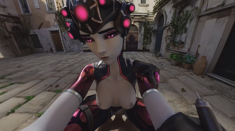 Widowmaker - seated sex (A XXX Parody) Widowmaker RapidBananaCannon vr porn video