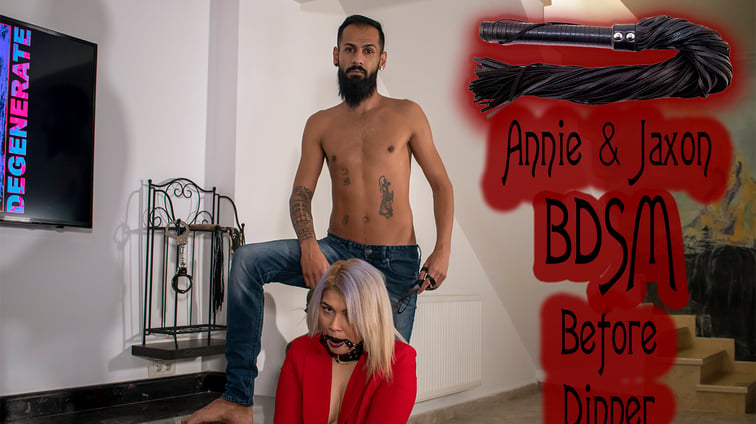 Annie & Jaxon BDSM Before Dinner Annie VRStars vr porn video