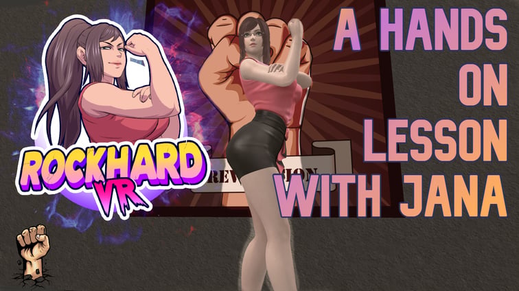 A Hands On Lesson With Jana VR porn game by RockHardVR