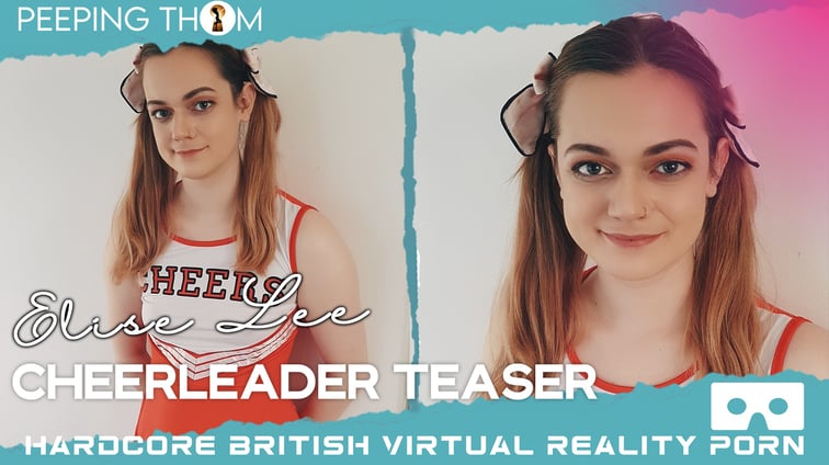 Cheerleader Teaser - Elise Lee Elise Lee Peeping Thom vr porn video